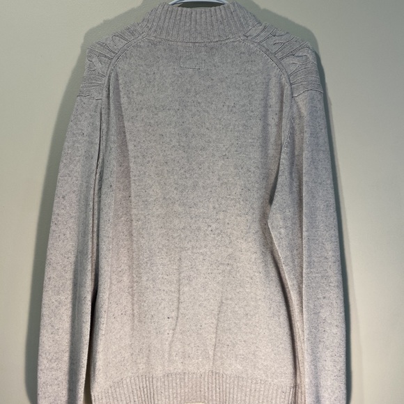 mens St Johns Bay Menswear Sweater Light grey - Picture 5 of 7
